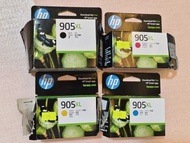 HP 905XL 原裝墨盒 (黑色, 品紅, 黃色, 藍色)
