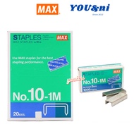 MAX No. 10-1M staples , MAX STAPLES NO.10 - 1M BULLET (1000pcs/1 Box)