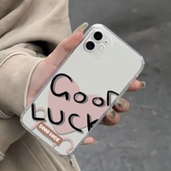 Soft Good Luck English Creative Case hp Vivo V40 Lite 5G Y400 Iqoo Z10 Lite V50 Lite Iqoo Z10R 5G V6