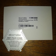ELCOMETER 112 WET FILM THICKNESS ALUMINIUM Original AND TRUSTED