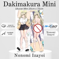 Dakimakura Mini NONOMI IZAYOI Blue Archive Pillow Anime Waifu Mini
