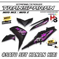 TRANSPARENT STRIPING STICKER YAMAHA MIO M3 VARIATION LATESTDesign STICKER H54 STICKER LIST