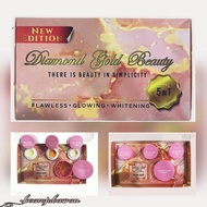 DIAMOND GOLD DG SET SKINCARE 5 IN 1 ORIGINAL