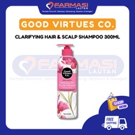 GOOD VIRTUES CO. (GVC) CLARIFYING HAIR & SCALP SHAMPOO 300ML