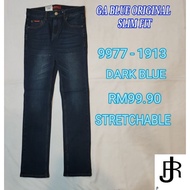 GA BLUE Original Slim Fit stretchable JEANS 9977 - 1913