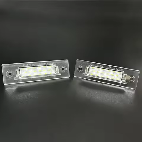 2PC White LED Car License Plate Light Bulbs Auto Accessories For Porsche 964 911 968 986 993 996 996