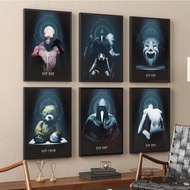 SCP Containment Breach Foundation 303 049 Poster Supernatural Things Canvas Painting Wall Art Pictur