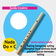 Suling Bambu Suling Dangdut nada C D E F G A B kwalitas standar