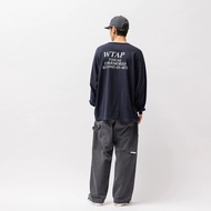 MVCQ WTAPS Back Printed Logo Loose Long Sleeve T-Shirt