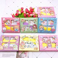 Cartoon Cartoon Sticker Girl Heart Cute Cute DIY Handbook Material Sticker Children Student Diary De