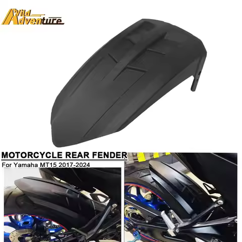 For Yamaha MT15 MT 15 15MT 2017-2023 2024 Motorcycle Fender Rear Extender Hugger Mudguard Protector 
