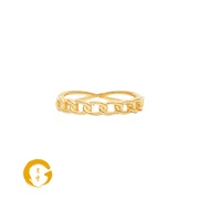 Orient Jewellers 916 Gold Petite Links Ring