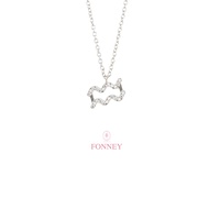 NL-14 12 Zodiac Necklace (Stainless Steel) Dragon-June