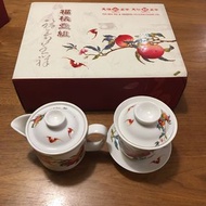 天仁茗茶Tea Set（花茶杯)