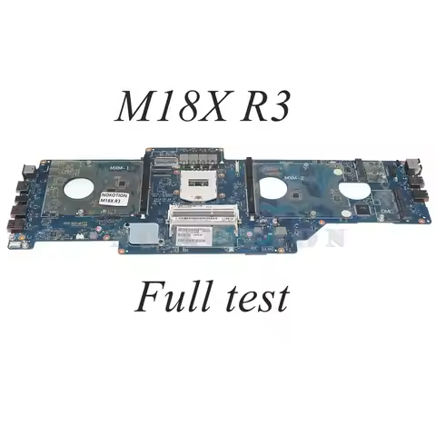 For DELL Alienware M18X R3 Laptop Motherboard CN-04703X 04703X VAS10 LA-9332P MAIN BOARD With CPU DD