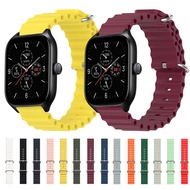 For Huami Amazfit Active 2 3 GTS 2 3  4 4Mini 2e 2Mini Silicone Ocean Band Strap Bracelet