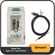Dynamic Aux to Type C Cable USB TO 3.5 AUX ADAPTER 1M