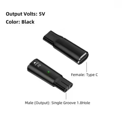 5V Type-C Shaver Adapter Charger Converter for Philips One Blade QP2724 QP2834 QP4530 Shaver with Ch