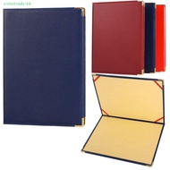 CROSSTRADE A4 Agreement Folder, PU Leather Protective Certificate Diploma Cover, Durable Multifuncti
