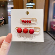 Accessories Set Kerongsang Korea 6 Pcs/set Mutiara Pin Pelbagai Fungsi Tali Pinggang Pinggang Adjust