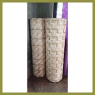 ◰ ♠ ◷ Amakan/Sawali native bamboo wall plain design 3pcs.set size 4×8