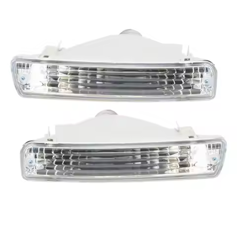 2X Car Front Bumper Turn Signal Lamp For Toyota Land Cruiser 80 Series 1991-1998 LC80 FJ80 FZJ80 HDJ