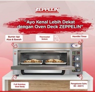 Oven Gas 1 deck 2 trays Oven Deck - Zeppelin