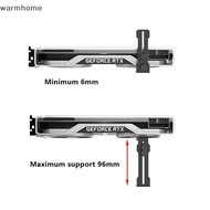 WHE Chassis 12CM Fan Position Graphics Card Braet GPU Support Frame For 3090 4090 WHE