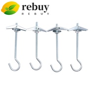 REBUY Ceiling Hook With Springs Heavy Duty Hanging Plants Cavity Plasterboard Wall Fixing Wing