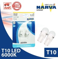 T10 LED NARVA 6000K สีขาว