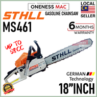 ''STHLL'' CHAINSAW C/W ACCESSORIES - MS461 18''INCH GASOLINE CHAINSAW USING PETROL AND 2T OIL