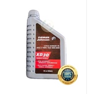 2T Johnson Evinrude 2-Cycle Outboard Oil XD30 946ml Minyak 2T Johnson 2T Oil Minyak Outboard