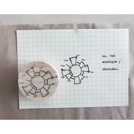 RAW MARKET SHOP Analogue Series Rubber Stamp No.168