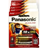 Vỉ Pin Panasonic Alkaline AA LR6T/2B - Kích Thước Pin Tiểu - Vỉ 2 Viên