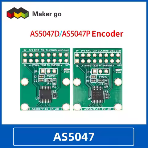 AS5047D AS5047P Encoder Adapter Board SimpleFOC Doggo Magnetic Encoder SPI ABI Pulse Width Modulatio