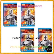ในสต็อก Bloks Group Marvel 02 INFINITY SAGA Spider-Man Iron Man หมอแปลก Ant-Man ประกอบเคลื่อนย้ายได้