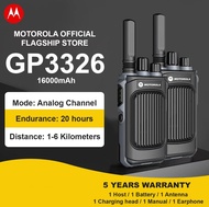MOTOROLA GP3326 Walkie Talkie Two-Way Radio UHF Transceiver set NTC Type walkie-talkies radio walkie