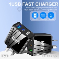 PD QC3.0 AU Plug USB Charger for Australia Mobile Phone Charger For iPhone For Samsung For Xiaomi 2 