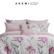 AKEMI 900TC TENCEL™ Modal Felicity Baneberry (Fitted Sheet Set | Quilt Cover Set | Bedsheet)
