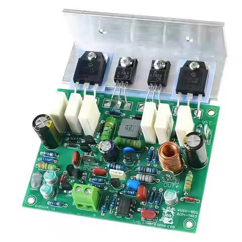 SQPP-LJM Clone QUAD606 Board 125W 8R/250W 4R Mono Power Amplifier Power Amp Board DC ±45V