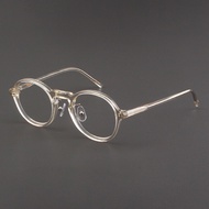 แว่นกันแดดทรงกลมสองชั้นสำหรับผู้ชายและผู้หญิง MOSCOT LEMTOSH แว่นสายตาแบบย้อนยุคสำหรับใส่เล่นกีฬาและ