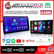 SAMURAI KATANA 2+32GB Newest Android Player Octa Core 8 Core Car Multimedia MP4 MP5 Player Kereta Ca