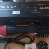 三合一 多功能熱風梳負離子造型吹風梳捲...