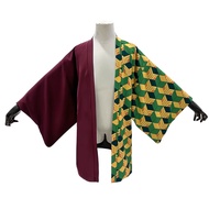 Brand Holoun ️‍ Demon Tomioka Giyuu Black Style Embroidered Haori Cosplay Costume