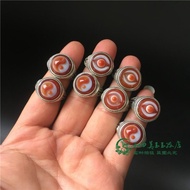 Genuine Tibetan Agate Dzi Beads Men Women Dzi Beads Tibetan Ornaments Tibetan Silver Unique Ethnic S