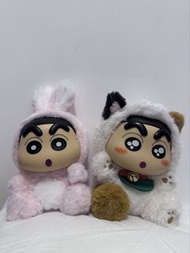 蠟筆小新動物造型毛絨公仔 (兔仔&貓仔)