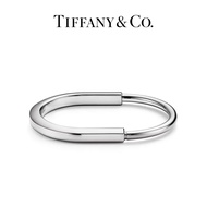 Official Authentic Tiffany&Co- Tiffany Lock Bangle In White Gold เป็นทางการแท้จริง Tiffany & Co ล็อค