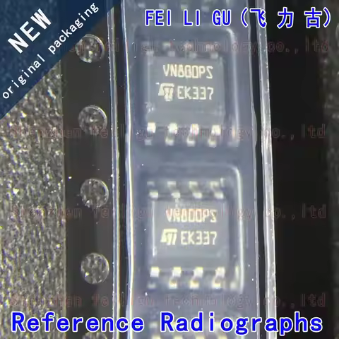 10/30/50/100Pieces 100% New original VN800PSTR-E VN800PSTR VN800PS VN800 Package:SOP8 Power Switch/D