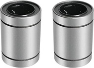 LM30UU Cylinder Linear Motion Ball Bearing, ID 30mm, OD 45mm Linear Ball Bearings Sae52100 Carbon St