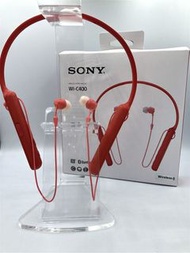SONY入耳式耳機 WI-C400 (R) [紅色]